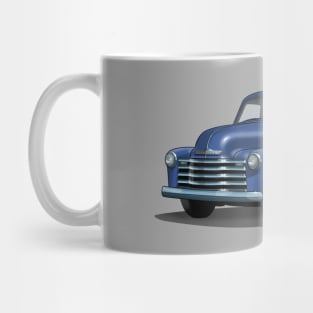 Blue 1949 Chevrolet pick up truck Mug